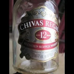 Office | Empty 375ml Small Chivas Regal Scotch Whisky Clear Glass ...